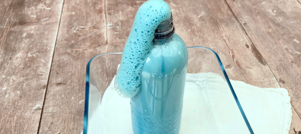 6 Easy Science Experiments for Kids to do at Home: 2. Elephant Toothpaste